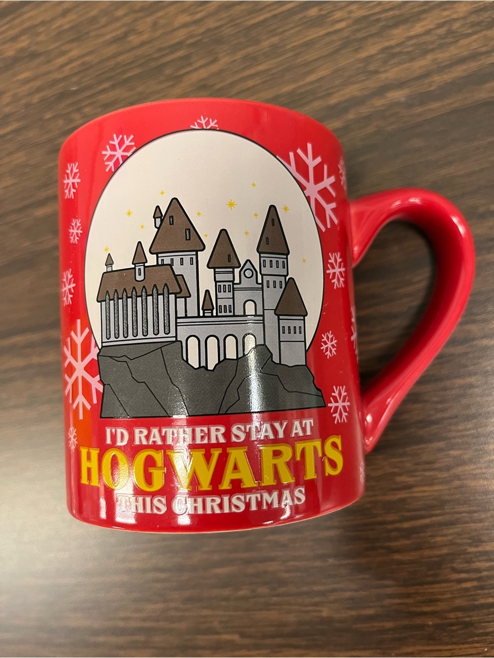 Warner Bros. Harry Potter Red Ceramic Mug